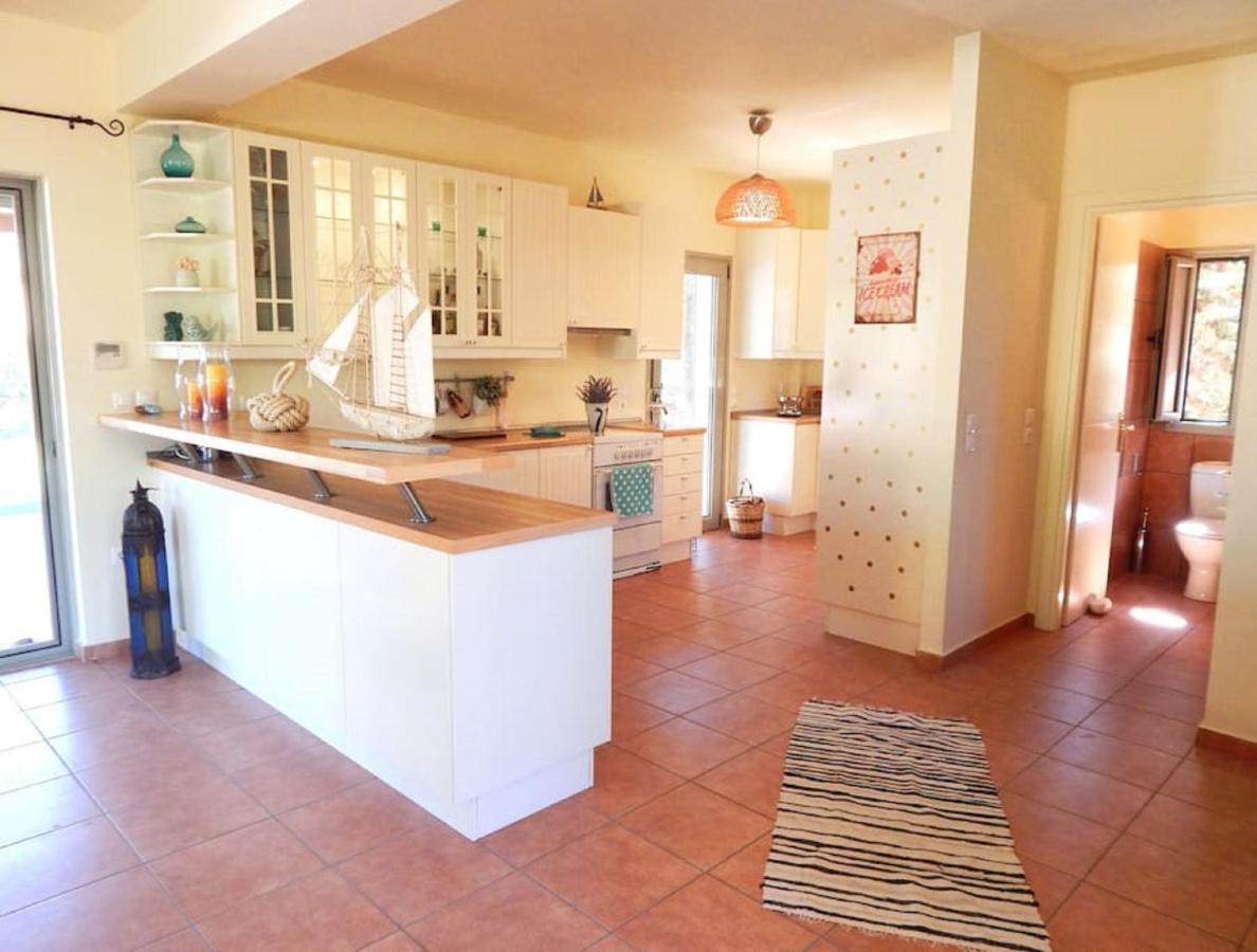 Villa Casa Del Sol With Private Pool Sounion Bagian luar foto